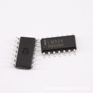 LM324DR SMD Quad Operational Amplifier – Texas Instruments, Low Power & High Gain