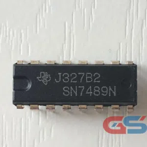 SN7489 TTL RAM IC 64-Bit DIP-16