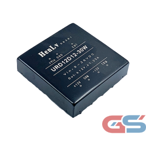 URD12D12-30W DC-DC Converter – 12V to ±12V 30W Metal Enclosed Module