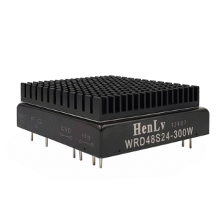 WRD48S24‑300W DC‑DC Converter – 48V to 24V 12.5A 300W Isolated Metal Module