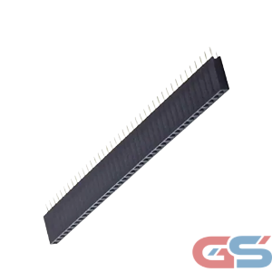 BERG Strip 40×1 Female Header 2.54mm Pitch