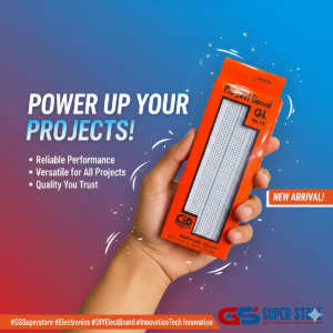 GL12 Breadboard 830 Tie Points Solderless Prototyping Board