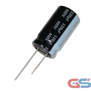 120uF 400V Electrolytic Capacitor 18×32mm DIP | 105°C Radial Capacitor