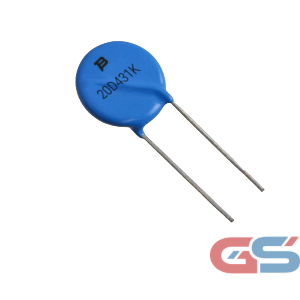 20D431 Varistor – 430V 20mm Metal Oxide Varistor (MOV) DIP Type