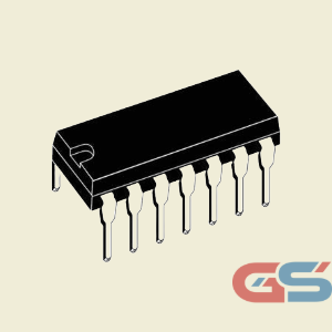 74HC14 DIP – Hex Inverter Schmitt Trigger IC | DIP-14 | High-Speed CMOS Logic