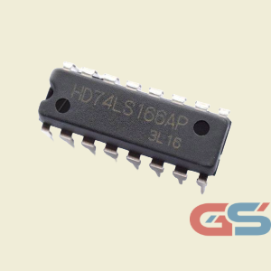 74LS166 DIP – 8-Bit Parallel-In/Serial-Out Shift Register | TTL Logic | DIP-16 Package