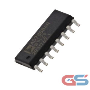 AD7888ARZ-REEL 12-bit SAR ADC – 8-Channel SPI ADC SOIC-16 (Analog Devices)