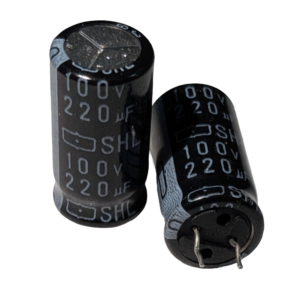 Electrolytic Capacitor 220uF 100V DIP 85°C Radial 12.5×25mm