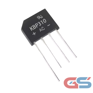 KBP310 Bridge Rectifier – 3A 1000V Single Phase Rectifier