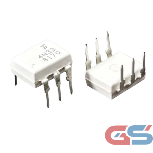 4N33 Optocoupler DIP-6 – High CTR Phototransistor Opto-Isolator IC with Base Pin
