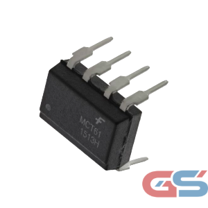 MCT61 Optocoupler DIP-6 – Dual Channel Phototransistor Opto-Isolator IC
