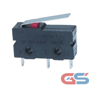 KW11 Mouse Switch 3-Pin with Lever – SPDT Snap Action Micro Switch