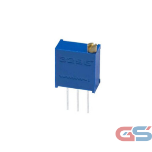 TRIMPOT 3296 101 – 100 Ohm Variable Resistor, Multi-Turn, Precision Trimmer
