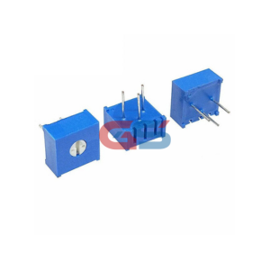 TRIMPOT 3386 101 – 100 Ohm Variable Resistor, Single-Turn, Precision Trimmer