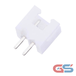 2515 2-Pin Male Straight Connector 2.54mm Pitch PCB Mount Header