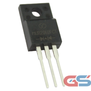 MUR2060FCT 20A 600V Ultrafast Recovery Rectifier Diode TO-220F